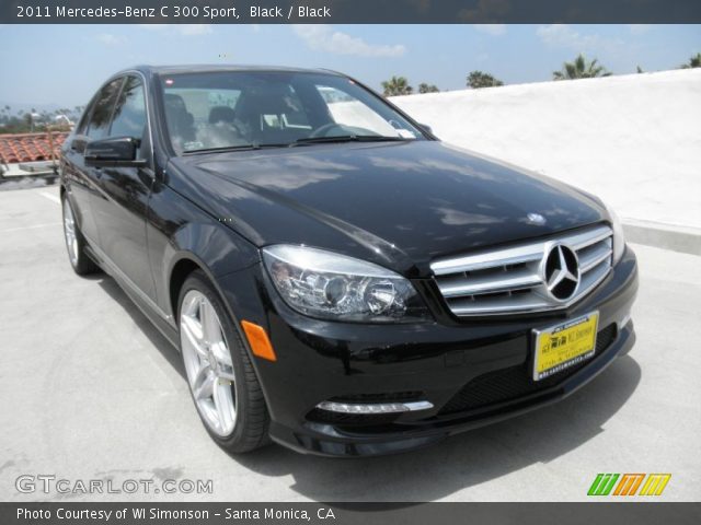 2011 Mercedes-Benz C 300 Sport in Black