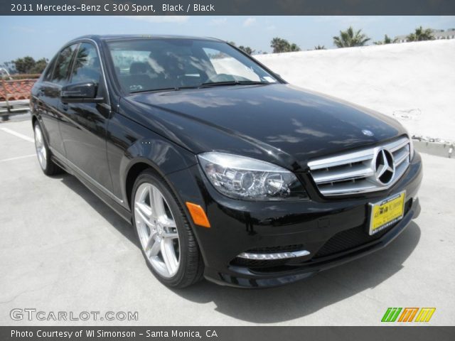 2011 Mercedes-Benz C 300 Sport in Black
