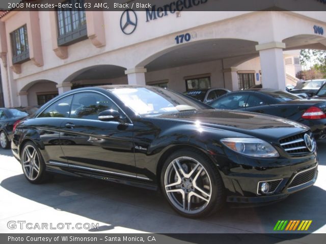 2008 Mercedes-Benz CL 63 AMG in Black