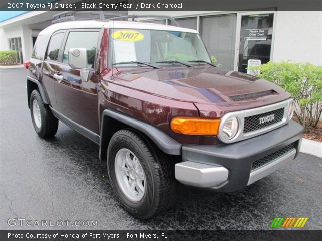 2007 Toyota FJ Cruiser  in Black Cherry Pearl