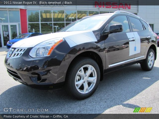 2011 Nissan rogue sv black amethyst