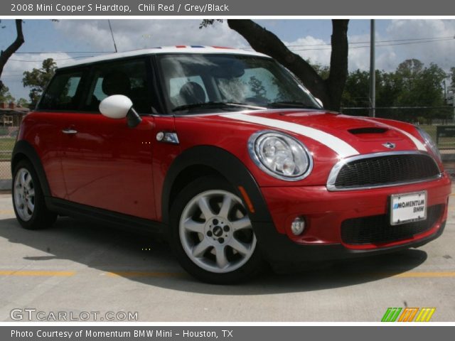 2008 Mini Cooper S Hardtop in Chili Red