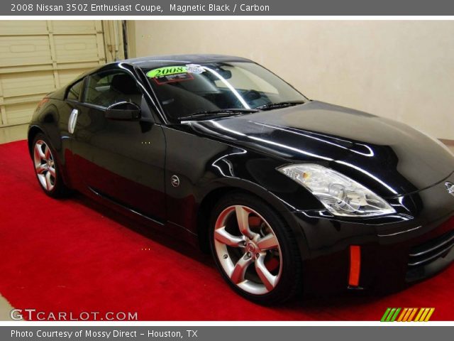 2008 Nissan 350Z Enthusiast Coupe in Magnetic Black