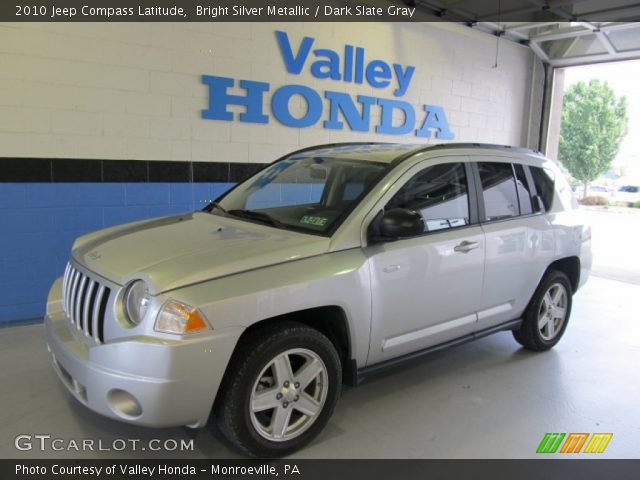 2010 Jeep Compass Latitude in Bright Silver Metallic