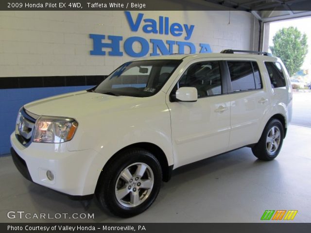 2009 Honda Pilot EX 4WD in Taffeta White