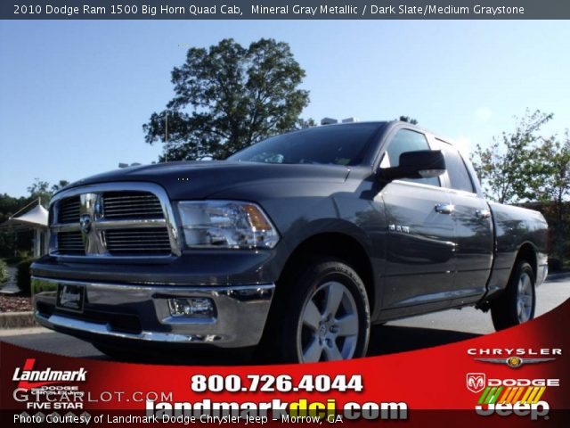 2010 Dodge Ram 1500 Big Horn Quad Cab in Mineral Gray Metallic