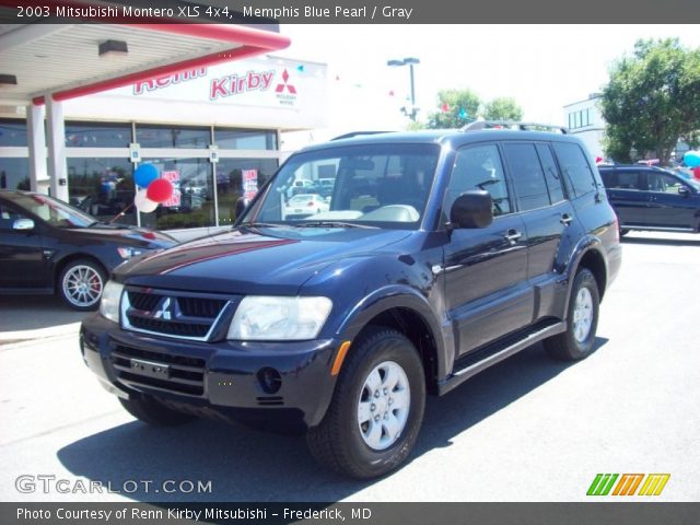 2003 Mitsubishi Montero XLS 4x4 in Memphis Blue Pearl