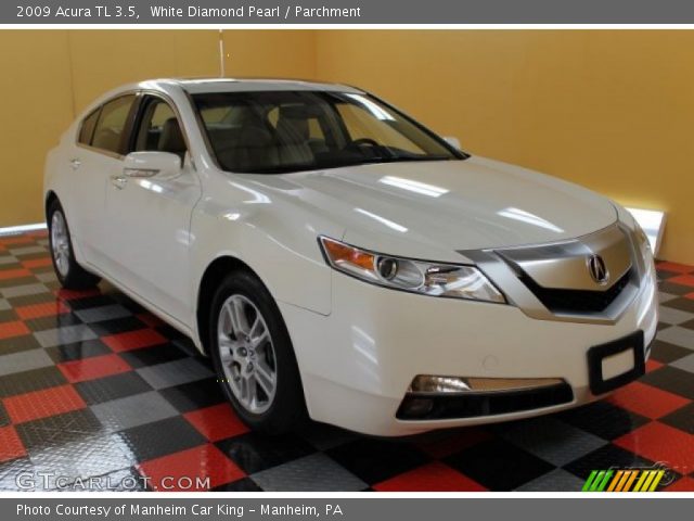 2009 Acura TL 3.5 in White Diamond Pearl