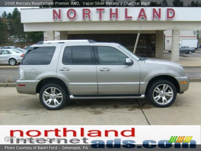 2008 Mercury Mountaineer Premier AWD in Vapor Silver Metallic