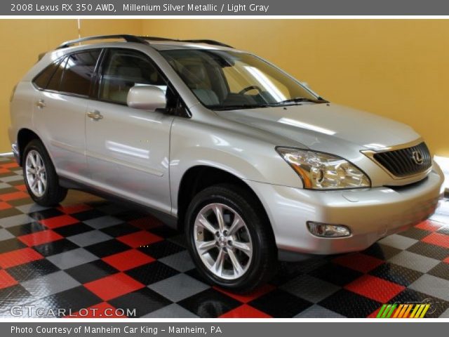 2008 Lexus RX 350 AWD in Millenium Silver Metallic