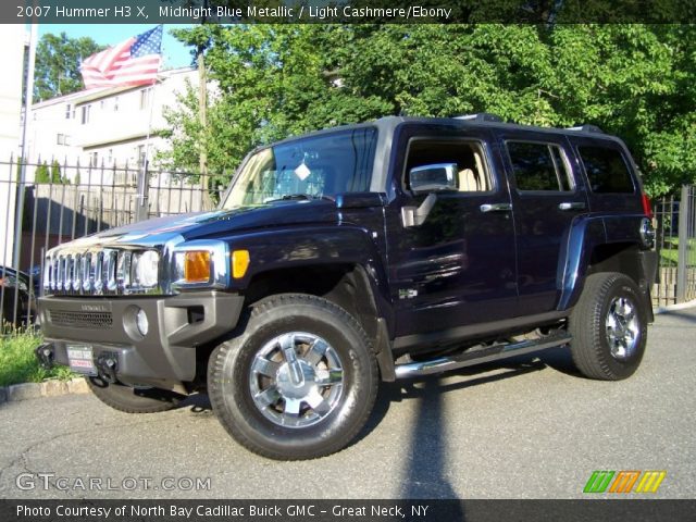 2007 Hummer H3 X in Midnight Blue Metallic