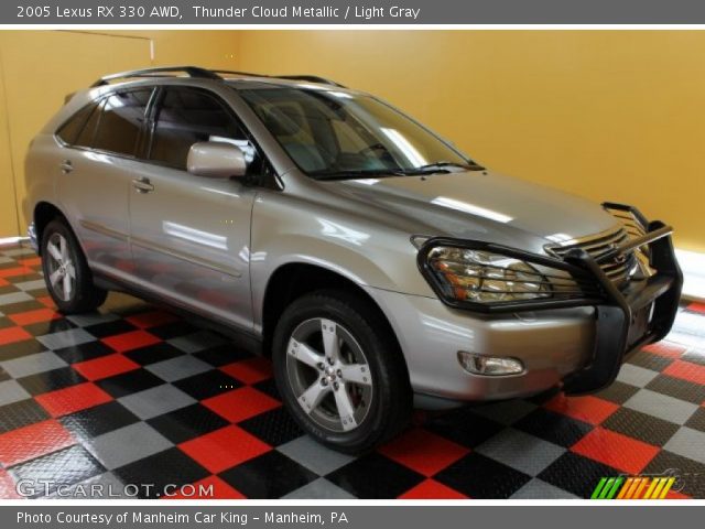 2005 Lexus RX 330 AWD in Thunder Cloud Metallic