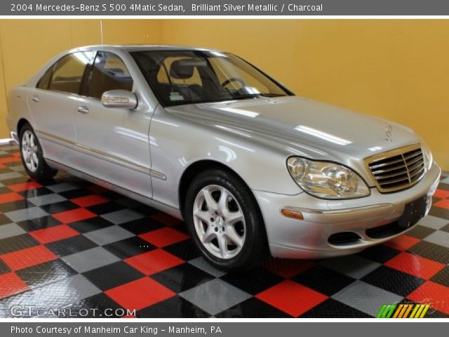 2004 Mercedes-Benz S 500 4Matic Sedan in Brilliant Silver Metallic