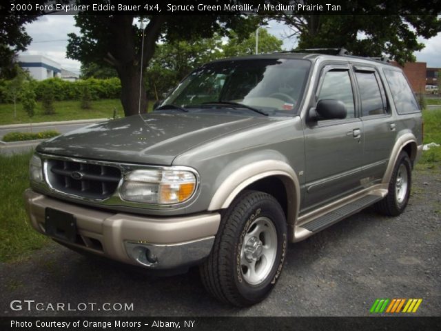 2000 Ford Explorer Eddie Bauer 4x4 in Spruce Green Metallic