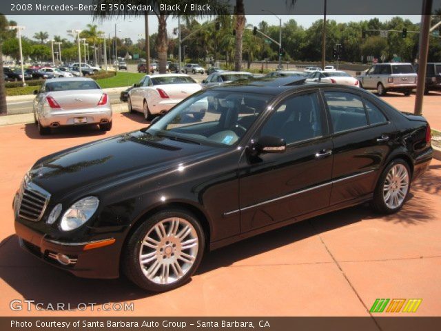 2008 Mercedes-Benz E 350 Sedan in Black