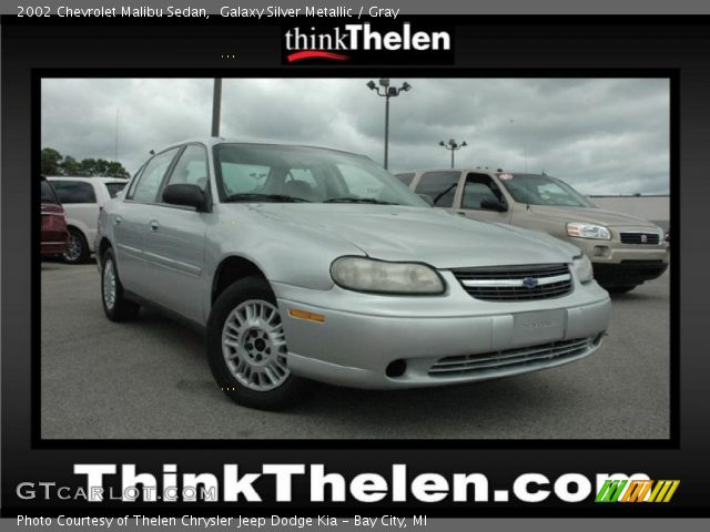 2002 Chevrolet Malibu Sedan in Galaxy Silver Metallic