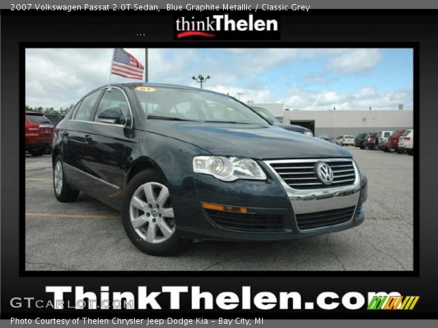 2007 Volkswagen Passat 2.0T Sedan in Blue Graphite Metallic