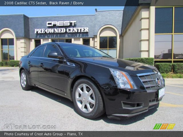 2008 Cadillac CTS Sedan in Black Raven