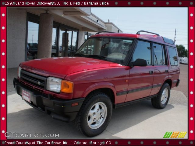 1997 Land Rover Discovery SD in Rioja Red