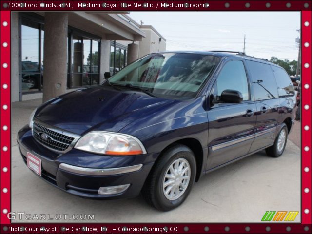 2000 Ford Windstar SE in Medium Royal Blue Metallic
