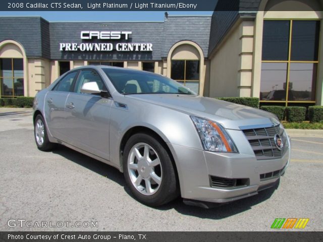 2008 Cadillac CTS Sedan in Light Platinum