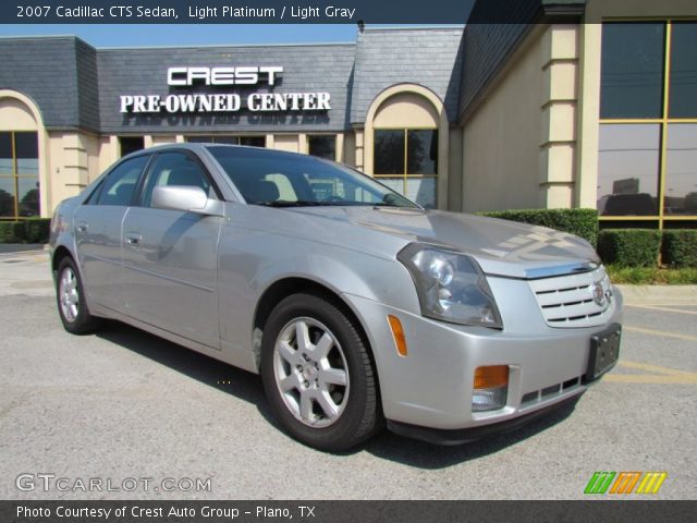 2007 Cadillac CTS Sedan in Light Platinum