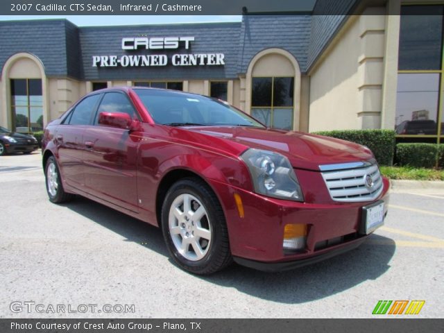 2007 Cadillac CTS Sedan in Infrared