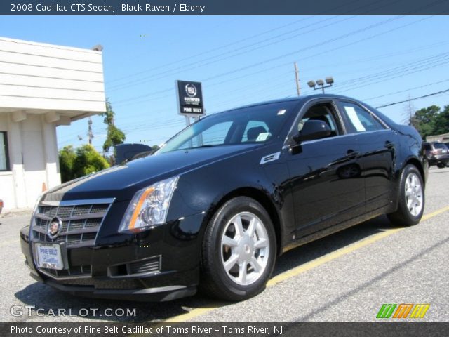 2008 Cadillac CTS Sedan in Black Raven