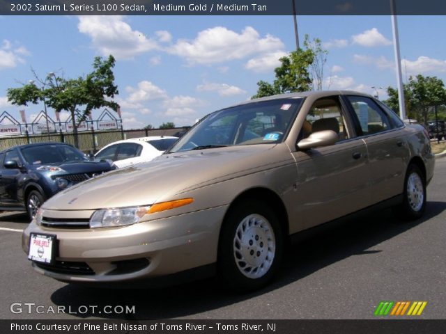 2002 Saturn L Series L100 Sedan in Medium Gold