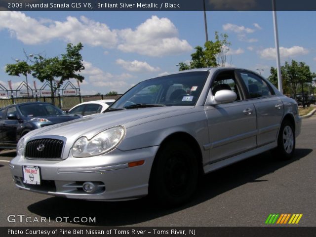 2003 Hyundai Sonata GLS V6 in Brilliant Silver Metallic