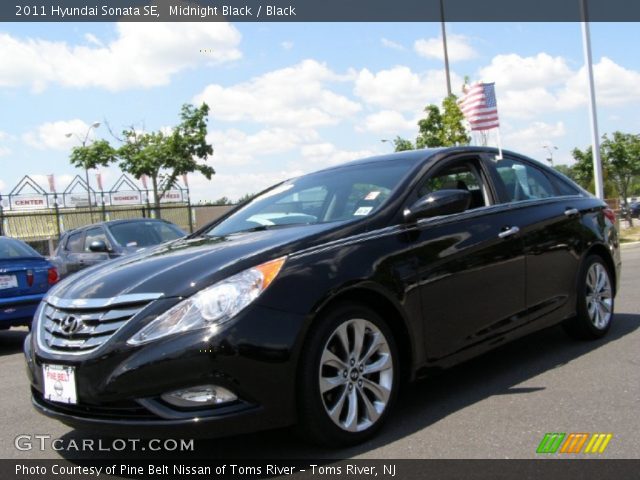 2011 Hyundai Sonata SE in Midnight Black