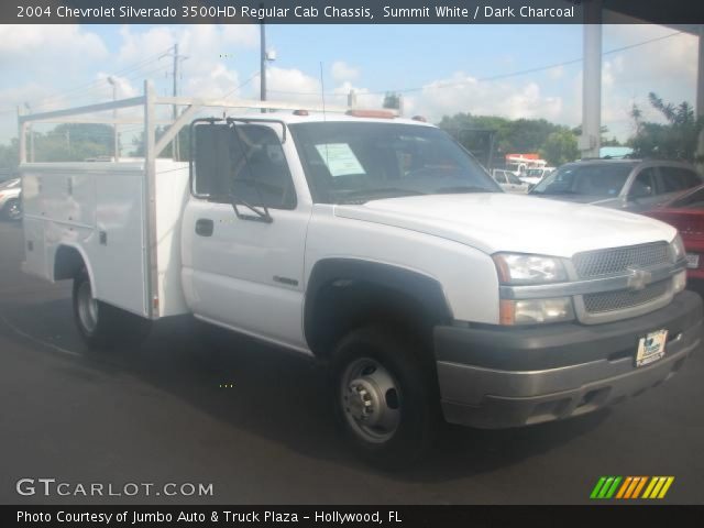 2004 Chevrolet Silverado 3500HD Regular Cab Chassis in Summit White