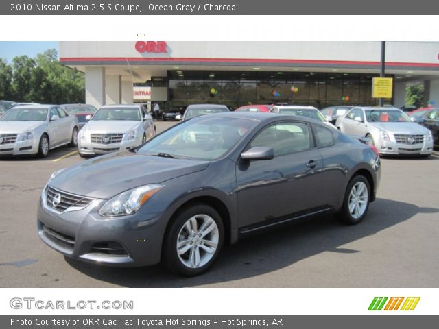 2010 Nissan Altima 2.5 S Coupe in Ocean Gray