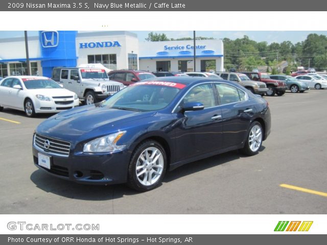 2009 Nissan Maxima 3.5 S in Navy Blue Metallic