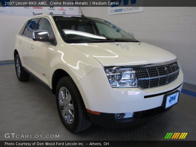 2007 Lincoln MKX AWD in Creme Brulee Metallic