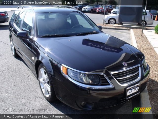 2007 Saab 9-5 Aero SportCombi Wagon in Black