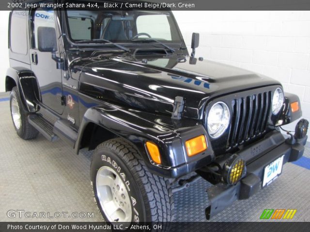 2002 Jeep Wrangler Sahara 4x4 in Black