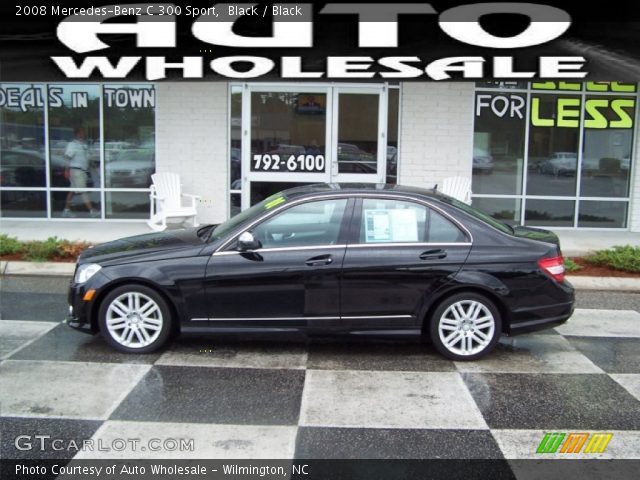 2008 Mercedes-Benz C 300 Sport in Black