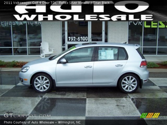 2011 Volkswagen Golf 4 Door TDI in Reflex Silver Metallic