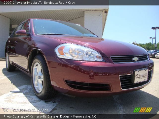 2007 Chevrolet Impala LT in Bordeaux Red