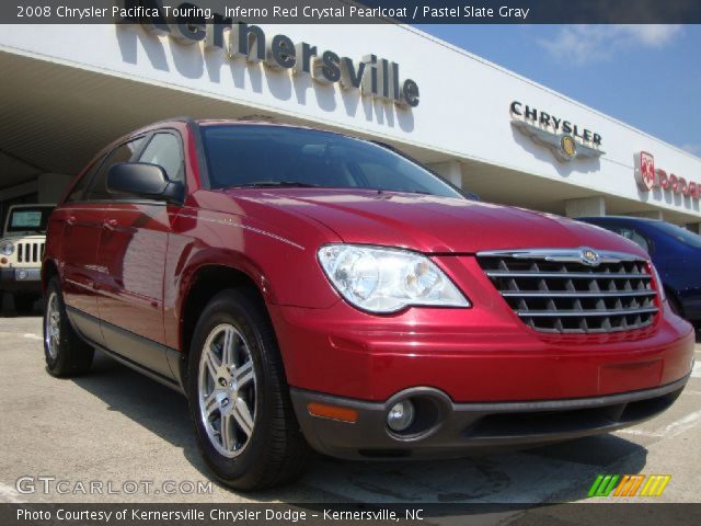 2008 Chrysler Pacifica Touring in Inferno Red Crystal Pearlcoat