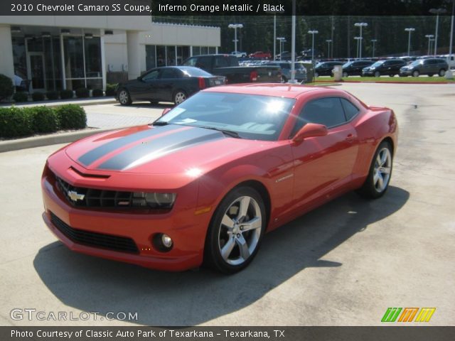 2010 Chevrolet Camaro SS Coupe in Inferno Orange Metallic