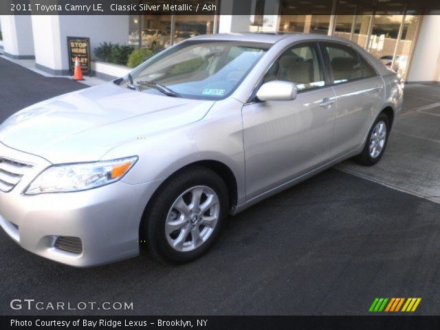 2011 Toyota Camry LE in Classic Silver Metallic