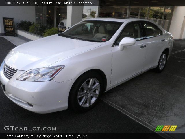 2009 Lexus ES 350 in Starfire Pearl White