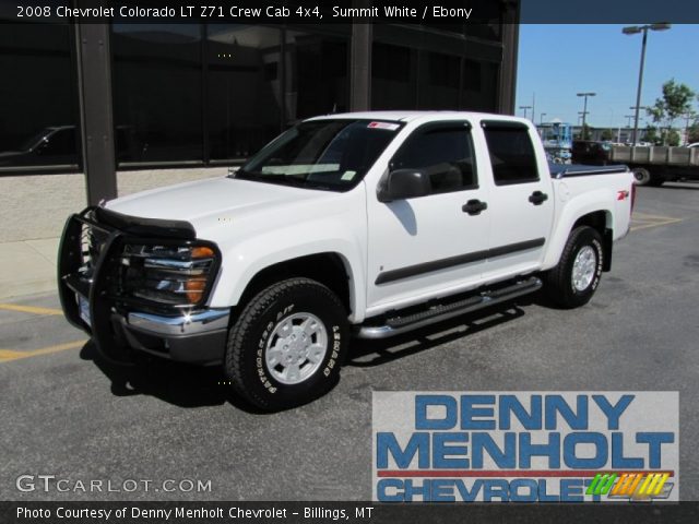 2008 Chevrolet Colorado LT Z71 Crew Cab 4x4 in Summit White