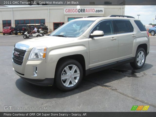2011 GMC Terrain SLE in Gold Mist Metallic