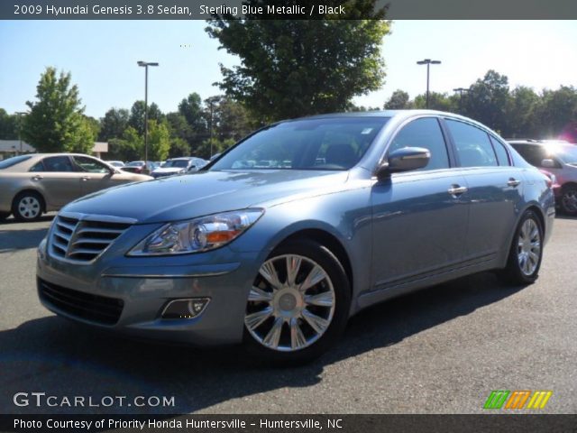 2009 Hyundai Genesis 3.8 Sedan in Sterling Blue Metallic