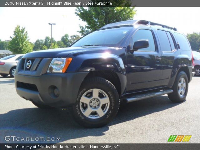 2006 Nissan Xterra S in Midnight Blue Pearl