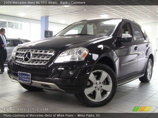 2009 Mercedes-Benz ML 350 4Matic in Black