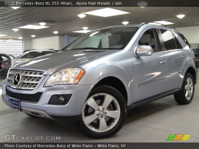 2010 Mercedes-Benz ML 350 4Matic in Alpine Rain Metallic